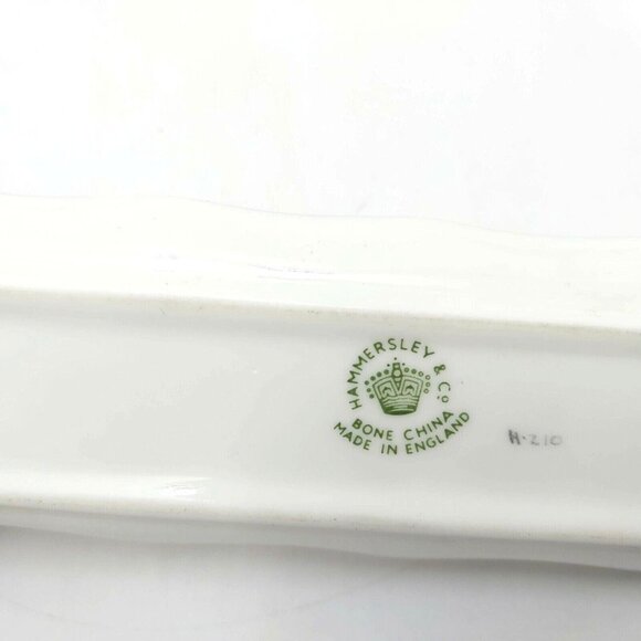 Limoges France Hand Painted Candy or Nut Serving Dish With 2 Mint Trays Vintage - Picture 9 of 16